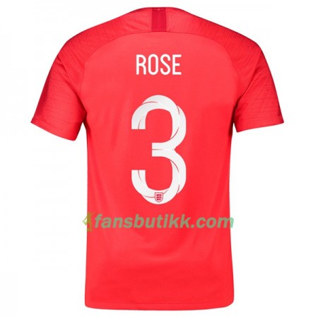 Fotball-VM 2018 England drakt Rose 3 Bortetrøye